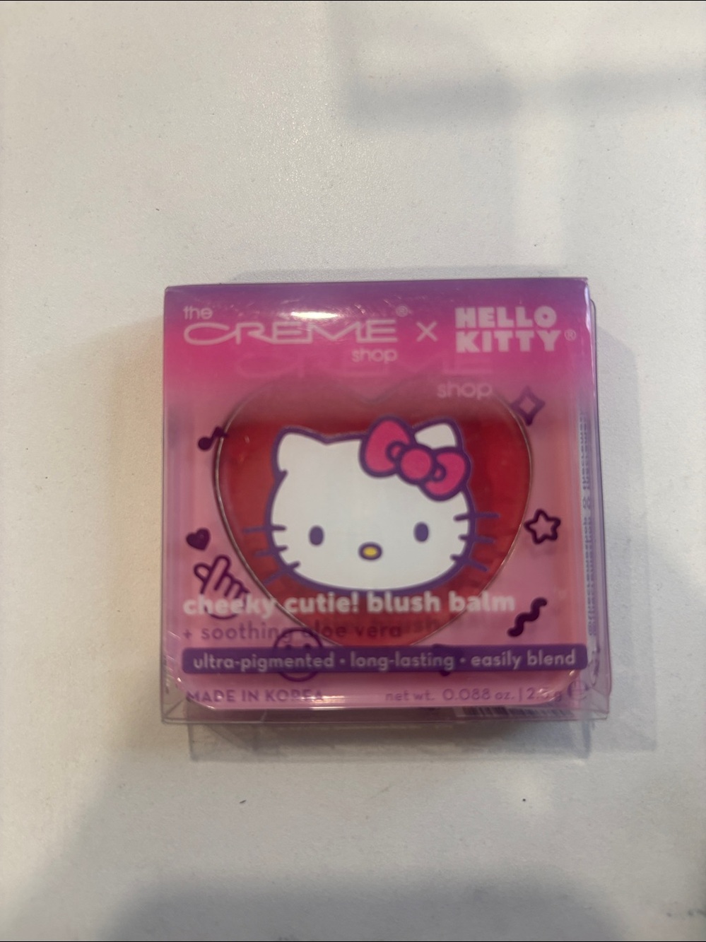 RAFFLE GIVEY & FREE SHIPPING! Crème shop hello kitty blush balm